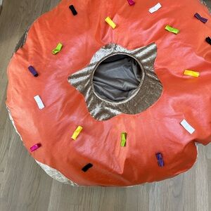 Chasing Fireflies Orange Icing with Sprinkles Donut Costume Size 16